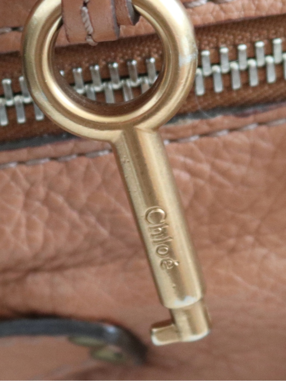 Chloe Paddington Tote Bag Light Brown Leather - Picture 4 of 15